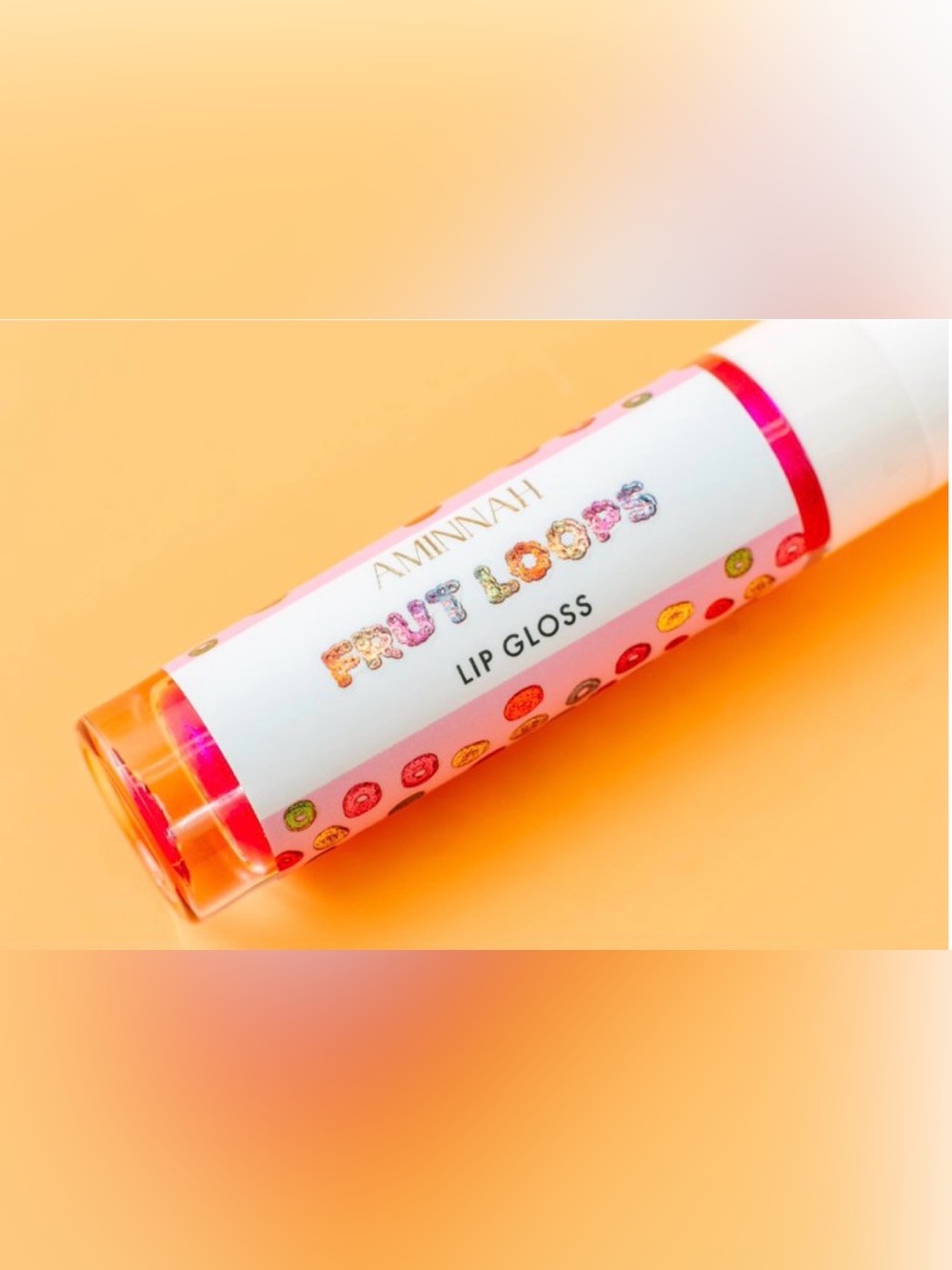 NWT One AMINNAH Fruit Loops Lip Gloss retails $28.00 each